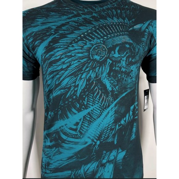 XTREME COUTURE by AFFLICTION Men's T-Shirt AXE - Picture 8 of 8
